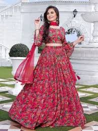 floral lehenga